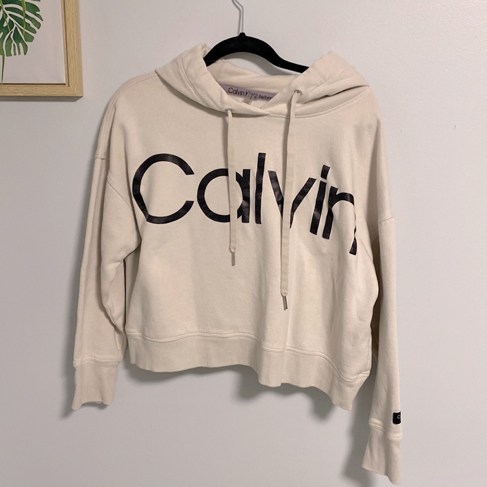 Calvin Klein Cropped Hoodie